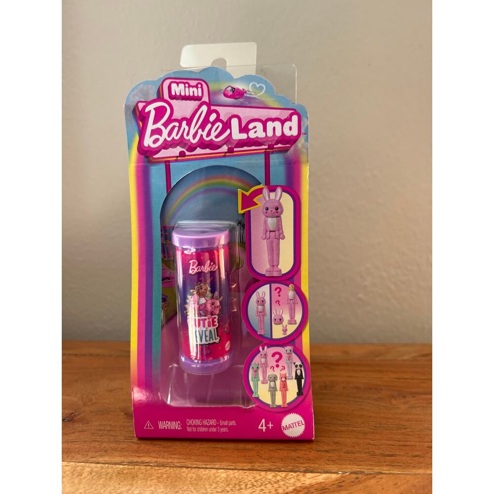 BarbieLand Cutie Reveal Surprise Miniature Doll Mattel Toy